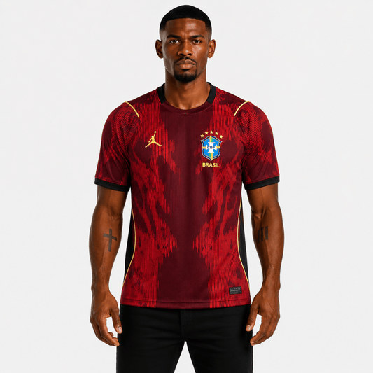 Camisa Seleção Brasileira Vermelha 26/27 - Torcedor Masculina - 