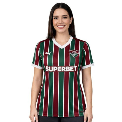 Camisa Fluminense Home 2026/27 - Torcedor Feminino - 